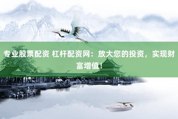 专业股票配资 杠杆配资网：放大您的投资，实现财富增值！